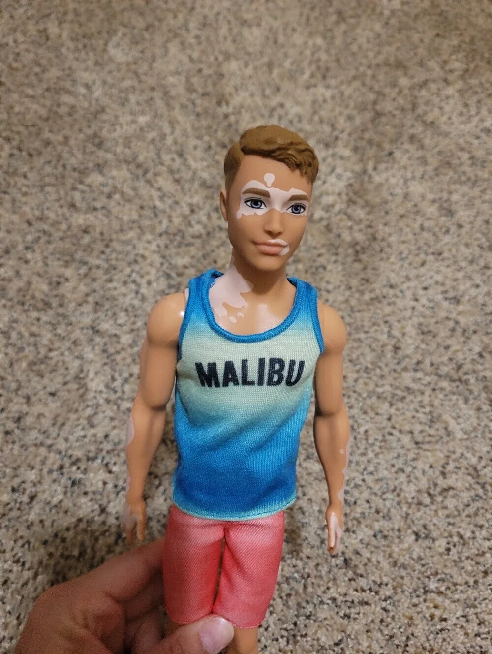 Barbie Ken Doll Fashionista Vitiligo Malibu Tank Top